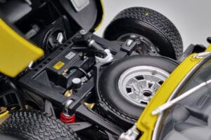 Lamborghini Miura SV Žlutý Kyosho 1:18 08317Y Kov – obrázek 10 z 11