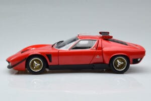 Lamborghini Miura SVR Červený Kyosho 1:18 08319RBK Kov – obrázek 5 z 9