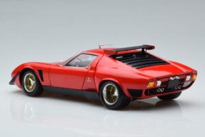 Lamborghini Miura SVR Červený Kyosho 1:18 08319RBK Kov – obrázek 7 z 9