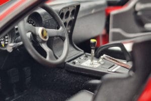 Lamborghini Miura SVR Červený Kyosho 1:18 08319RBK Kov – obrázek 8 z 9
