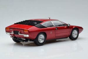 Lamborghini Urraco P250 Červený Kyosho 1:18 08446R Kov – obrázek 3 z 10