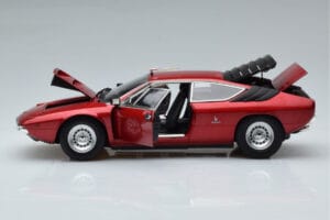 Lamborghini Urraco P250 Červený Kyosho 1:18 08446R Kov – obrázek 4 z 10