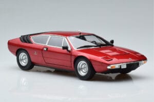 Lamborghini Urraco P250 Červený Kyosho 1:18 08446R Kov – obrázek 6 z 10
