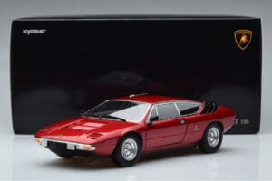 Lamborghini Urraco P250 Červený Kyosho 1:18 08446R Kov – obrázek 10 z 10