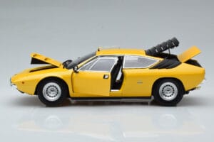 Lamborghini Urraco Žlutý Kyosho 1:18 08446GY Kov – obrázek 4 z 10