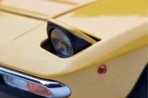 Lamborghini Urraco Žlutý Kyosho 1:18 08446GY Kov – obrázek 8 z 10