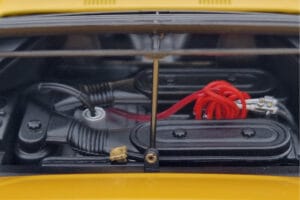 Lamborghini Urraco Žlutý Kyosho 1:18 08446GY Kov – obrázek 9 z 10