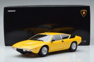Lamborghini Urraco Žlutý Kyosho 1:18 08446GY Kov – obrázek 10 z 10