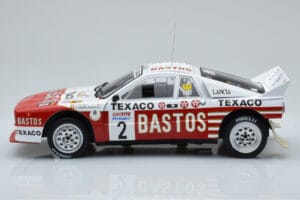 Lancia 037 Bastos #2 P. Snijers / D. Colebunders Rally Ypres 1985 IXO 1:18 18RMC136 Kov – obrázek 3 z 6