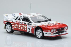 Lancia 037 Bastos #2 P. Snijers / D. Colebunders Rally Ypres 1985 IXO 1:18 18RMC136 Kov – obrázek 4 z 6