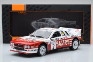 Lancia 037 Bastos #2 P. Snijers / D. Colebunders Rally Ypres 1985 IXO 1:18 18RMC136 Kov – obrázek 6 z 6