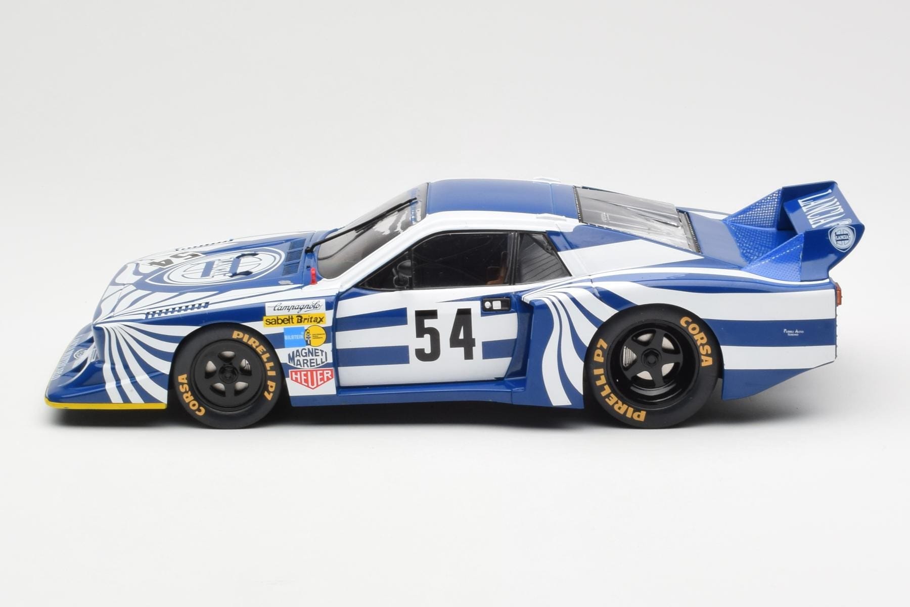 Lancia Beta Montecarlo Gr.5 #54 W. Röhrl / M. Alboreto 6 Hours of Silverstone 1980 MCG 1:18 MCG18815R Kov – obrázek 3 z 6