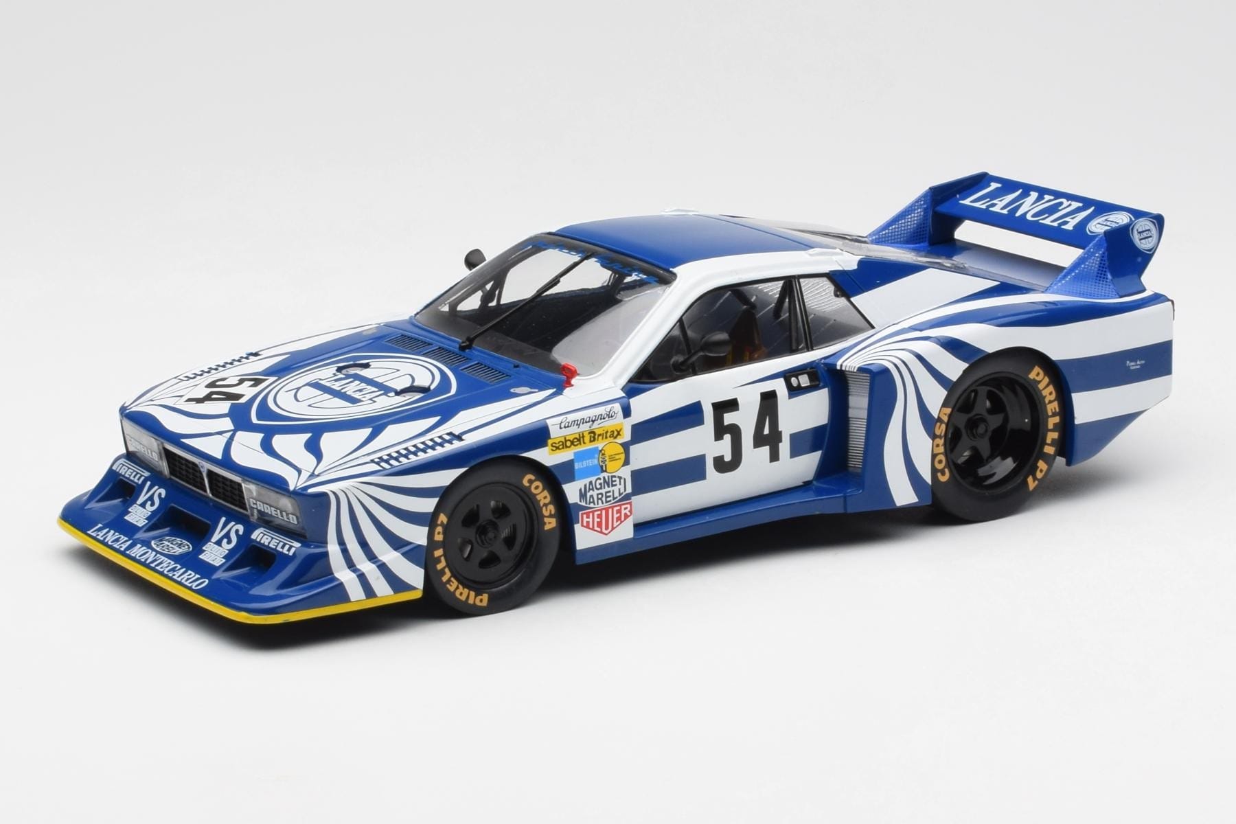 Lancia Beta Montecarlo Gr.5 #54 W. Röhrl / M. Alboreto 6 Hours of Silverstone 1980 MCG 1:18 MCG18815R Kov