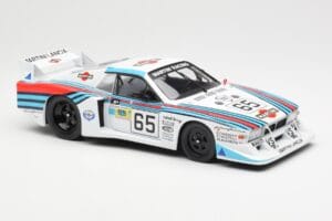Lancia Beta Montecarlo Gr.5 #65 24 Hours of Le Mans 1981 MCG 1:18 MCG18812R Kov – obrázek 4 z 6