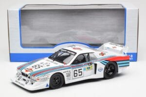 Lancia Beta Montecarlo Gr.5 #65 24 Hours of Le Mans 1981 MCG 1:18 MCG18812R Kov – obrázek 6 z 6