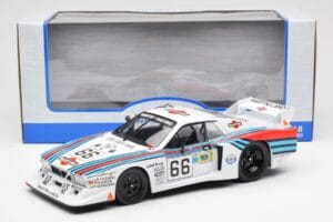 Lancia Beta Montecarlo Gr.5 #66 24 Hours of Le Mans 1981 MCG 1:18 MCG18813R Kov – obrázek 6 z 6