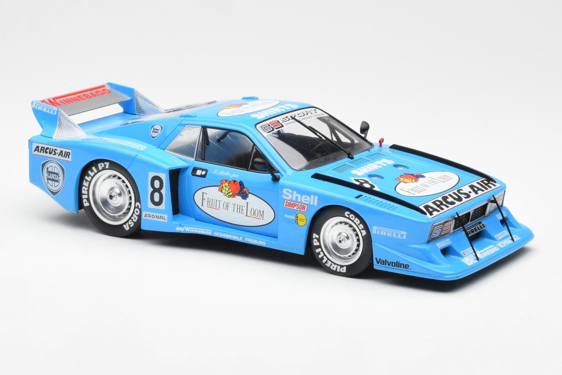 Lancia Beta Montecarlo Gr.5 #8 S. Muller Jr. DRM Nurburgring 1981 MCG 1:18 MCG18811R Kov – obrázek 4 z 6