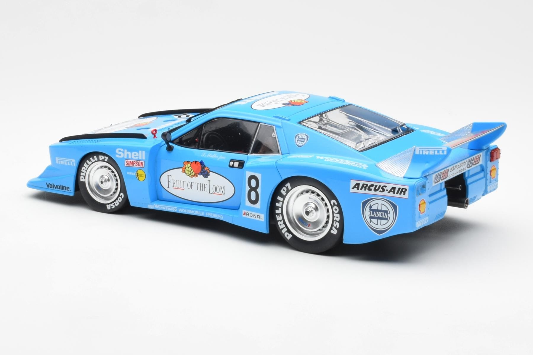 Lancia Beta Montecarlo Gr.5 #8 S. Muller Jr. DRM Nurburgring 1981 MCG 1:18 MCG18811R Kov – obrázek 5 z 6