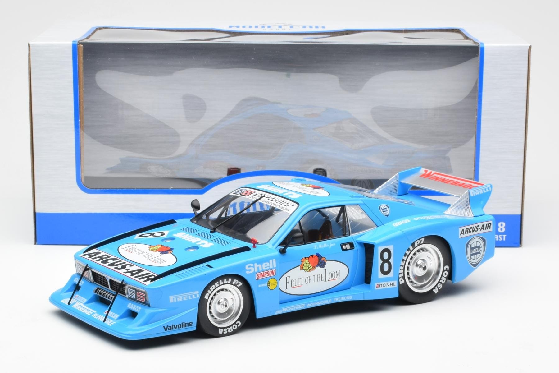 Lancia Beta Montecarlo Gr.5 #8 S. Muller Jr. DRM Nurburgring 1981 MCG 1:18 MCG18811R Kov – obrázek 6 z 6