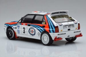 Lancia Delta HF Integrale Evoluzione #3 D. Auriol / B. Occelli Tour de Corse 1992 Kyosho 1:18 08348H Kov – obrázek 6 z 9