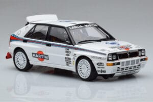 Lancia Delta HF Integrale Evoluzione Test Car Kyosho 1:18 08348G Kov – obrázek 5 z 9