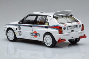Lancia Delta HF Integrale Evoluzione Test Car Kyosho 1:18 08348G Kov – obrázek 6 z 9