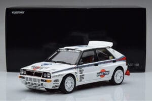 Lancia Delta HF Integrale Evoluzione Test Car Kyosho 1:18 08348G Kov – obrázek 9 z 9
