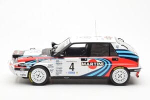 Lancia Delta Integrale 16V #4 A. Fiorio Rally Safari 1990 IXO 1:18 18RMC139B Kov – obrázek 3 z 6