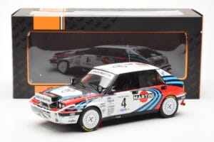Lancia Delta Integrale 16V #4 A. Fiorio Rally Safari 1990 IXO 1:18 18RMC139B Kov – obrázek 6 z 6