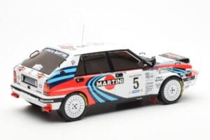 Lancia Delta Integrale 16V #5 J. Kankkunen / J. Piironen Rally Safari 1990 IXO 1:18 18RMC139C Kov – obrázek 2 z 6