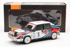Lancia Delta Integrale 16V #5 J. Kankkunen / J. Piironen Rally Safari 1990 IXO 1:18 18RMC139C Kov – obrázek 6 z 6