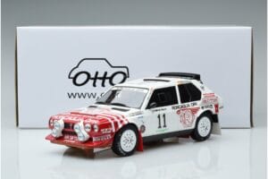 Lancia Delta S4 Group B #3 M. Alen / I. Kivimäki Olympus Rally 1986 Otto 1:18 OT976 Kov – obrázek 6 z 6