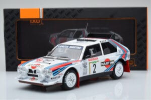 Lancia Delta S4 #2 M. Alen / I. Kivimaki Rally San Remo 1986 IXO 1:18 18RMC130A Kov – obrázek 6 z 6