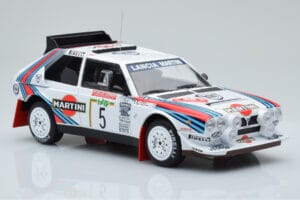 Lancia Delta S4 #5 M. Biasion / T. Siviero Rally San Remo 1986 IXO 1:18 18RMC130B Kov – obrázek 4 z 6