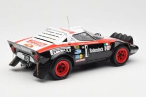 Lancia Stratos HF #1 Hunsruck Rally 1978 Kyosho 1:18 08130D Kov – obrázek 3 z 8