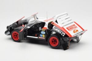 Lancia Stratos HF #1 Hunsruck Rally 1978 Kyosho 1:18 08130D Kov – obrázek 5 z 8