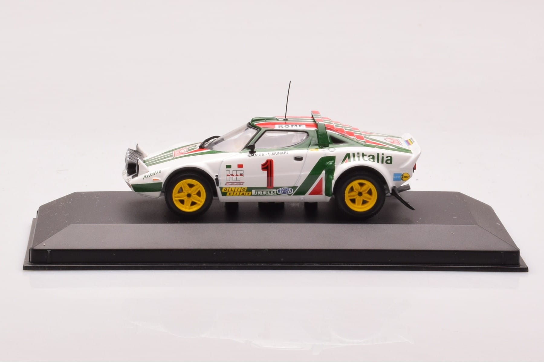 Lancia Stratos #1 S. Munari / S. Maiga Rally Monte Carlo 1977 Minichamps 1:43 430771201 Kov