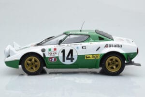 Lancia Stratos Alitalia #14 S. Munari / M. Mannucci Winners Rally Monte Carlo 1975 Minichamps 1:18 155751714 Kov – obrázek 3 z 6