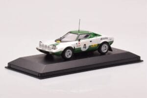 Lancia Stratos Alitalia #4 B. Waldegaard / H. Thorzelius Winner Rally Sweden 1975 Minichamps 1:43 430751204 Kov – obrázek 2 z 4