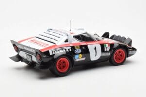 Lancia Stratos HF #1 Lancia Pirelli W. Rohrl / C. Geistdorfer Winners Dynabit Saarland Rallye 1978 Minichamps 1:18 155781701  – obrázek 2 z 6