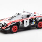 Lancia Stratos HF #1 Lancia Pirelli W. Rohrl / C. Geistdorfer Winners Dynabit Saarland Rallye 1978 Minichamps 1:18