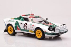 Lancia Stratos HF #6 B. Waldegård / H. Thorszelius Rally Monte Carlo 1976 IXO 1:18 18RMC162B Kov – obrázek 4 z 6