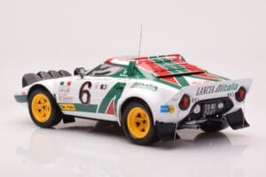 Lancia Stratos HF #6 B. Waldegård / H. Thorszelius Rally Monte Carlo 1976 IXO 1:18 18RMC162B Kov – obrázek 5 z 6