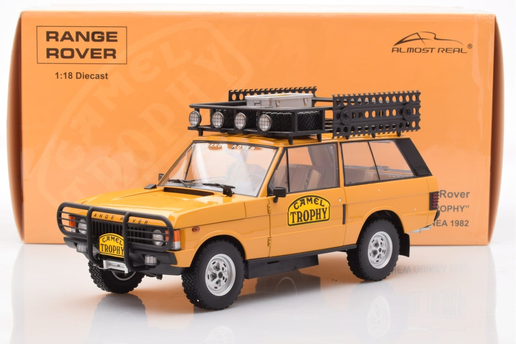 Land Rover Range Rover Camel Trophy Papua New Guinea 1982 Almost Real 1:18 810106 Kov – obrázek 8 z 8