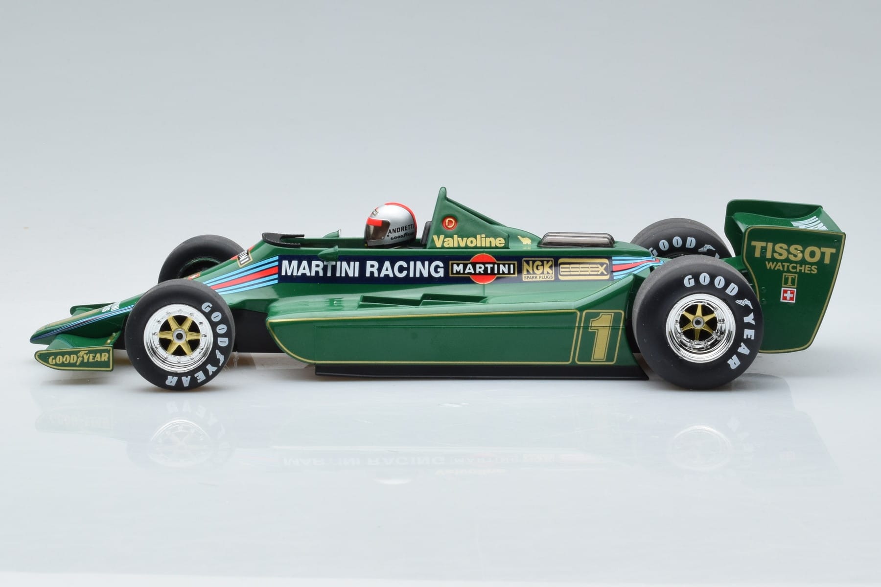 Lotus 79 Martini Racing #1 M. Andretti Argentina GP 1979 MCG 1:18 MCG18620F Kov – obrázek 3 z 6