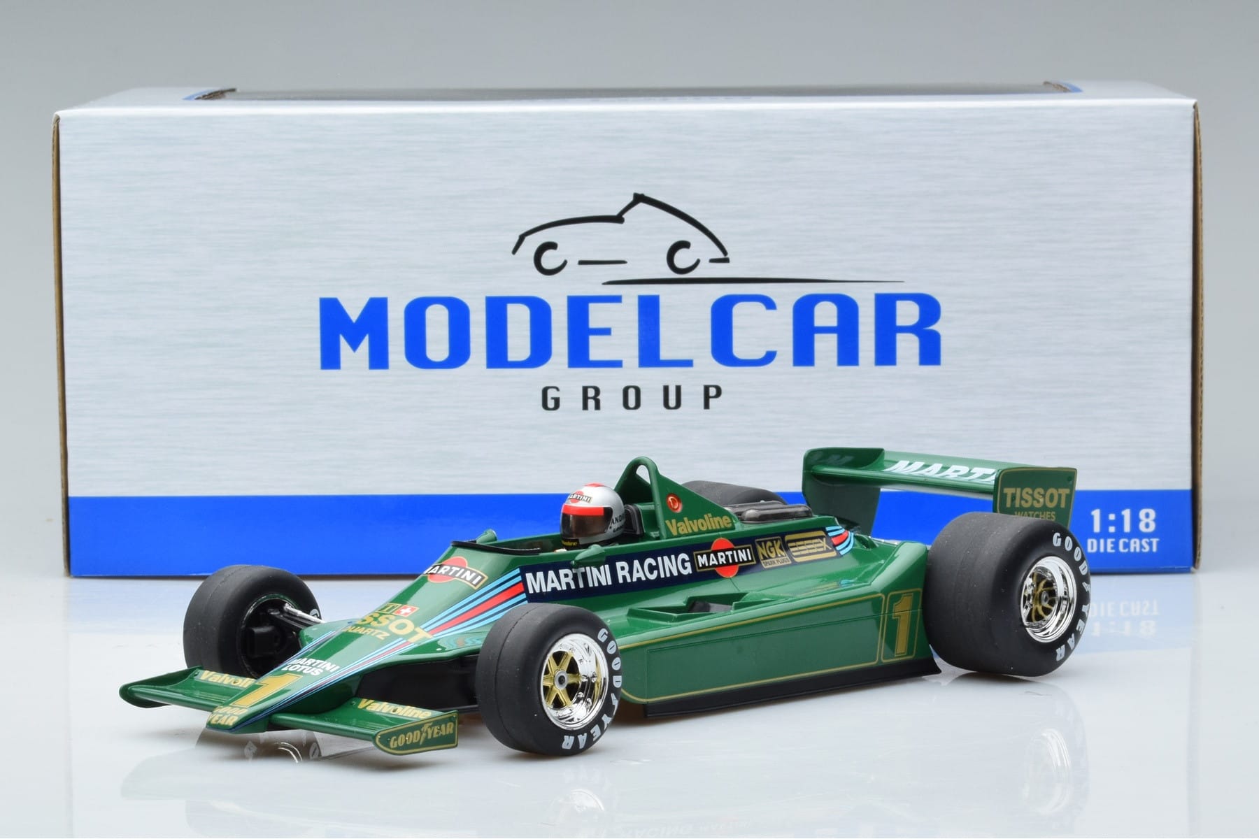 Lotus 79 Martini Racing #1 M. Andretti Argentina GP 1979 MCG 1:18 MCG18620F Kov – obrázek 6 z 6