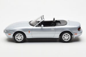 Mazda MX-5 NA Stříbrný Norev 1:18 188023 Kov – obrázek 3 z 7