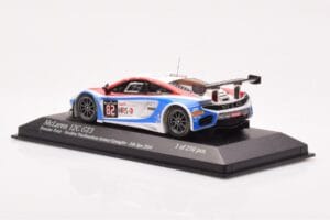 McLaren 12C GT3 #82 Russian Team A. Vasiliev / D. Vasiliauskas / M. Asmer / B. Spengler Spa 24 Hours 2014 Minichamps 1:43 437 – obrázek 3 z 4