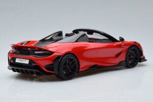McLaren 765LT Spider Červený GT Spirit 1:18 GT420 Pryskyřice – obrázek 2 z 6