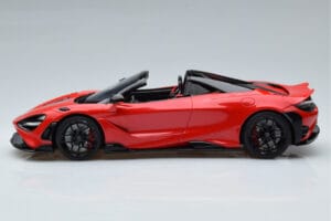 McLaren 765LT Spider Červený GT Spirit 1:18 GT420 Pryskyřice – obrázek 3 z 6